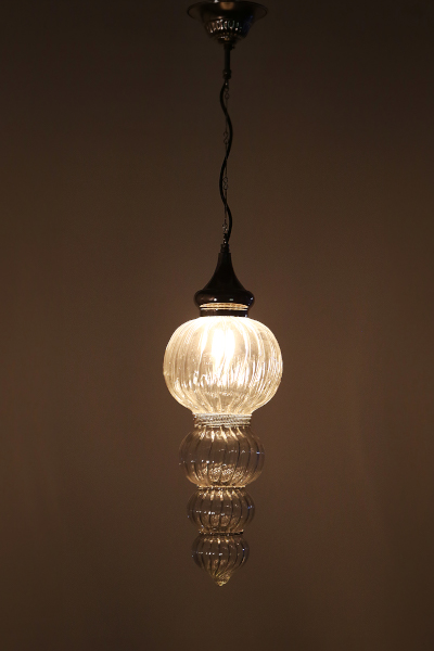 Stylish Pyrex Hanging Lamp Model 9